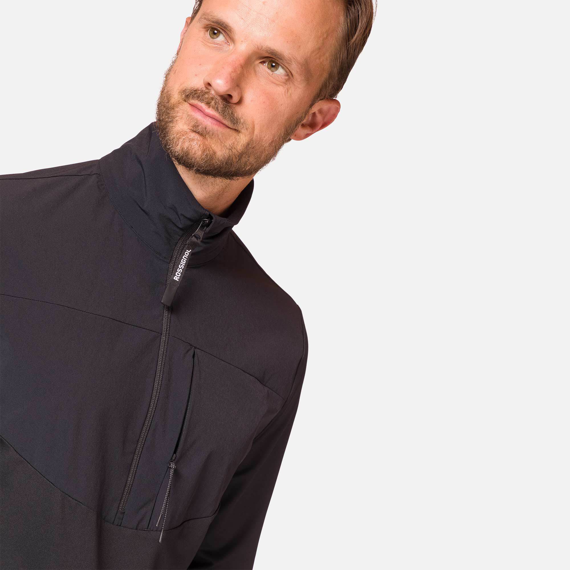 Couche intermédiaire semi-zippé homme