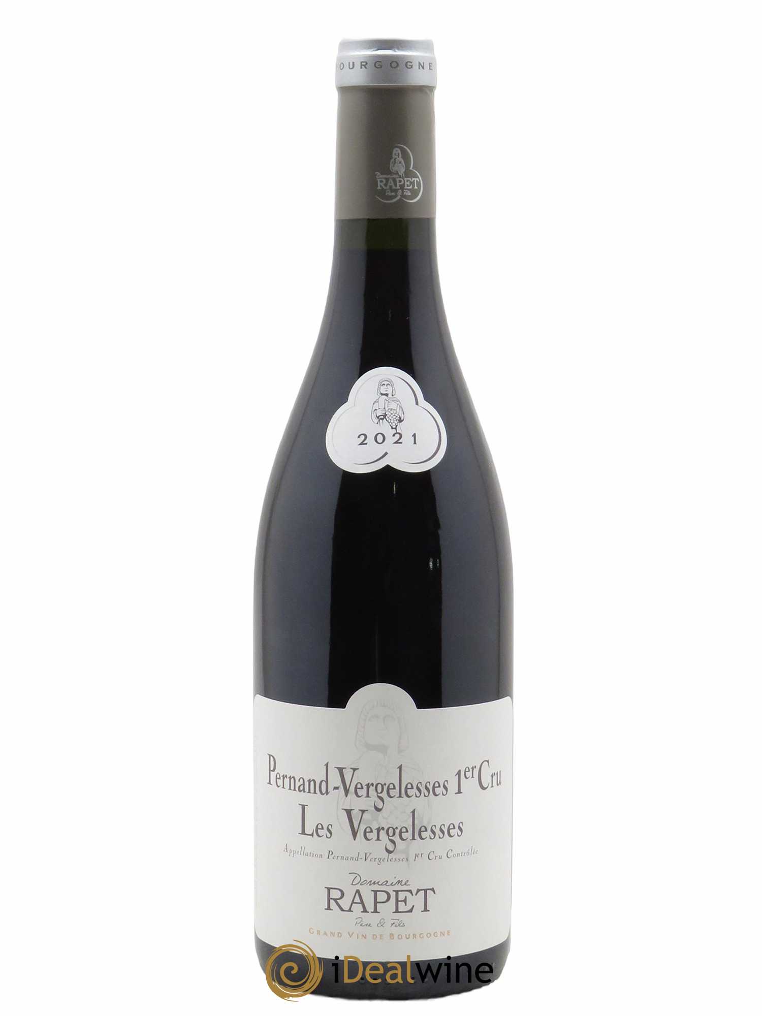 Pernand-Vergelesses 1er Cru Les Vergelesses Rapet Père & Fils  2021 - Lot de 1 Bouteille