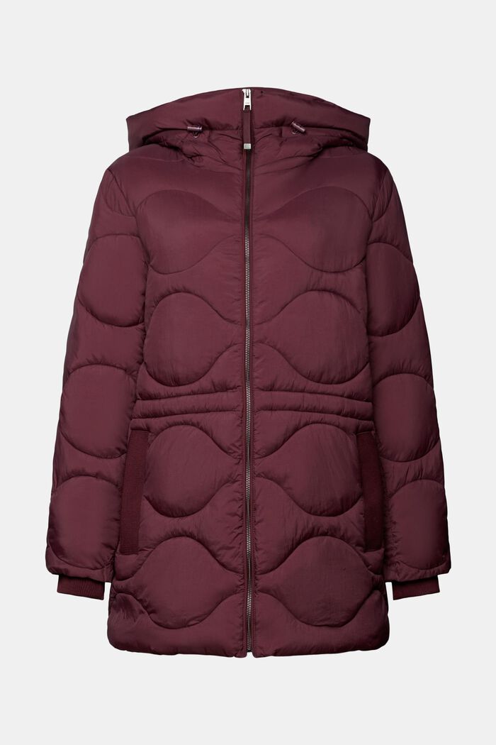 Steppjacke mit Kapuze