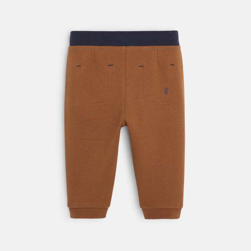 Pantalon jogging marron bébé garçon