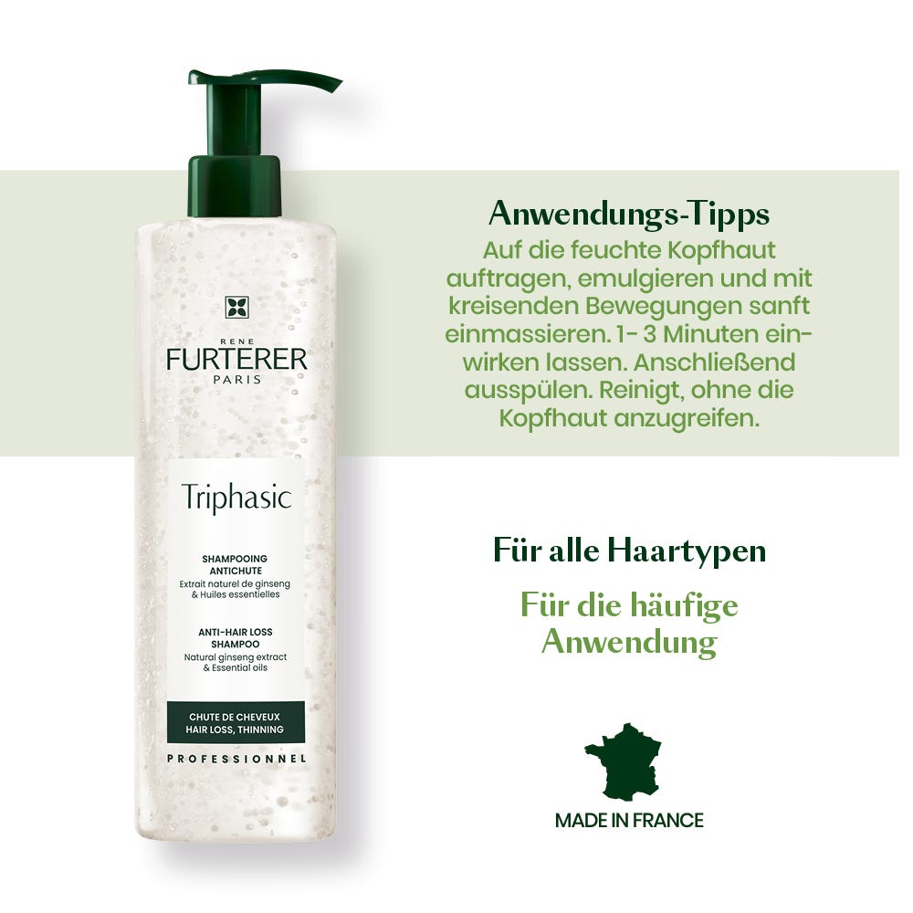 Rene Furterer Triphasic Shampoo bei Haarausfall 600 ml