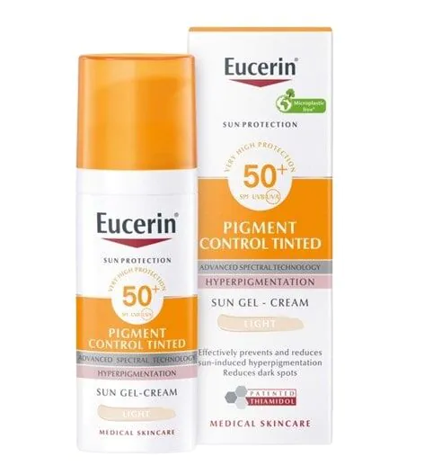 Eucerin Pigment Control SPF50+ Kleurbeschermende vloeistof tegen verkleuring