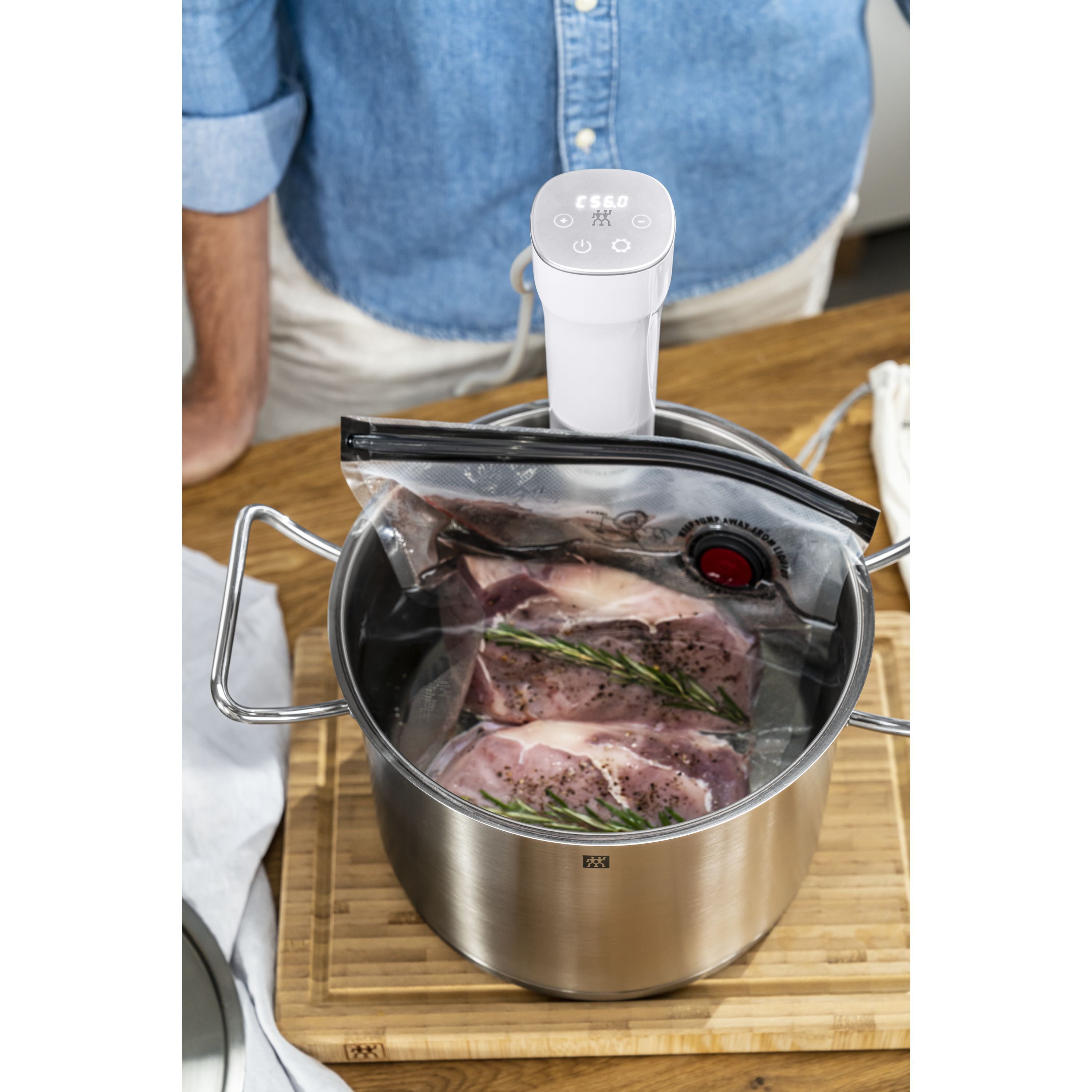 Sous-vide Stick, Weiß