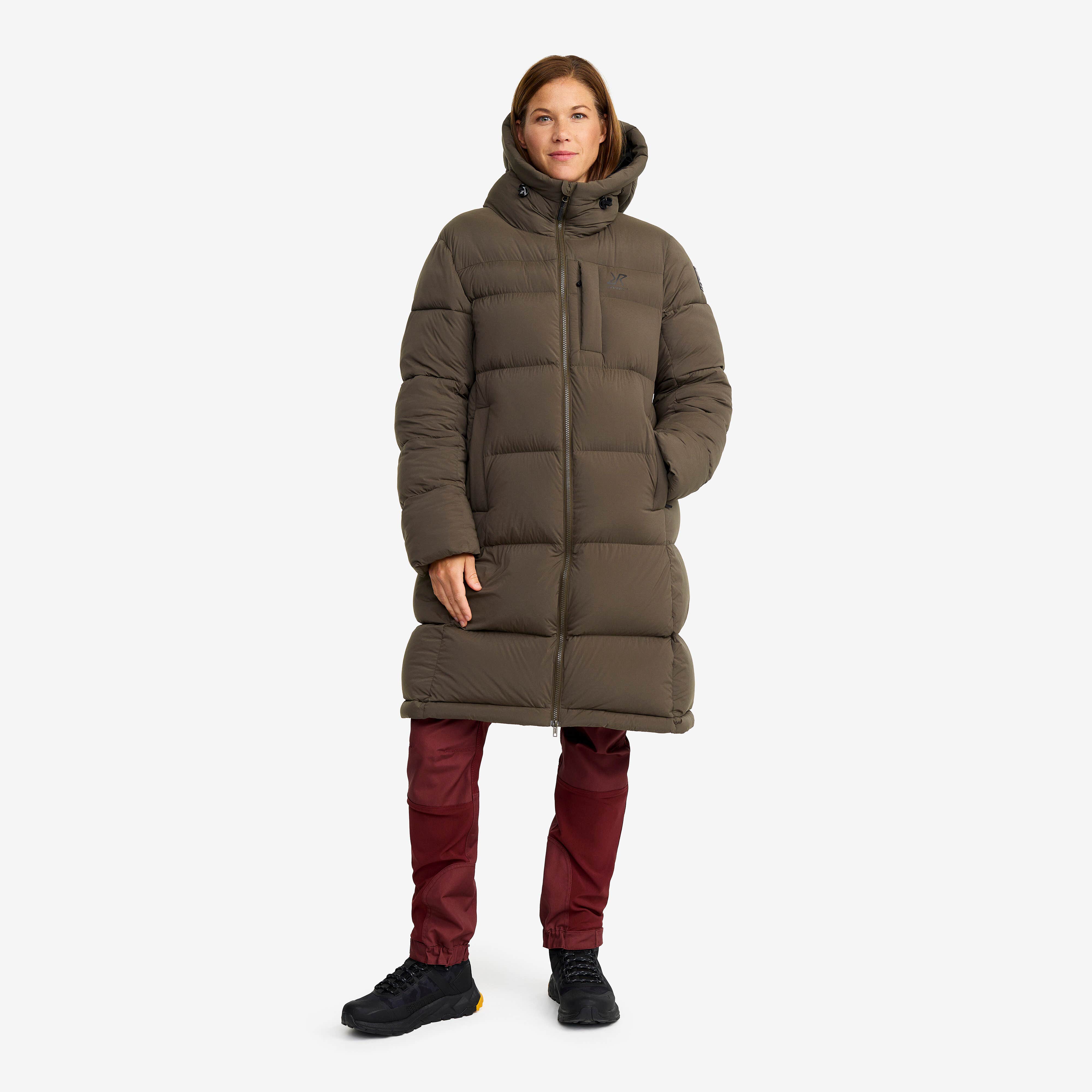 Flexpedition Down Parka Femme Mud