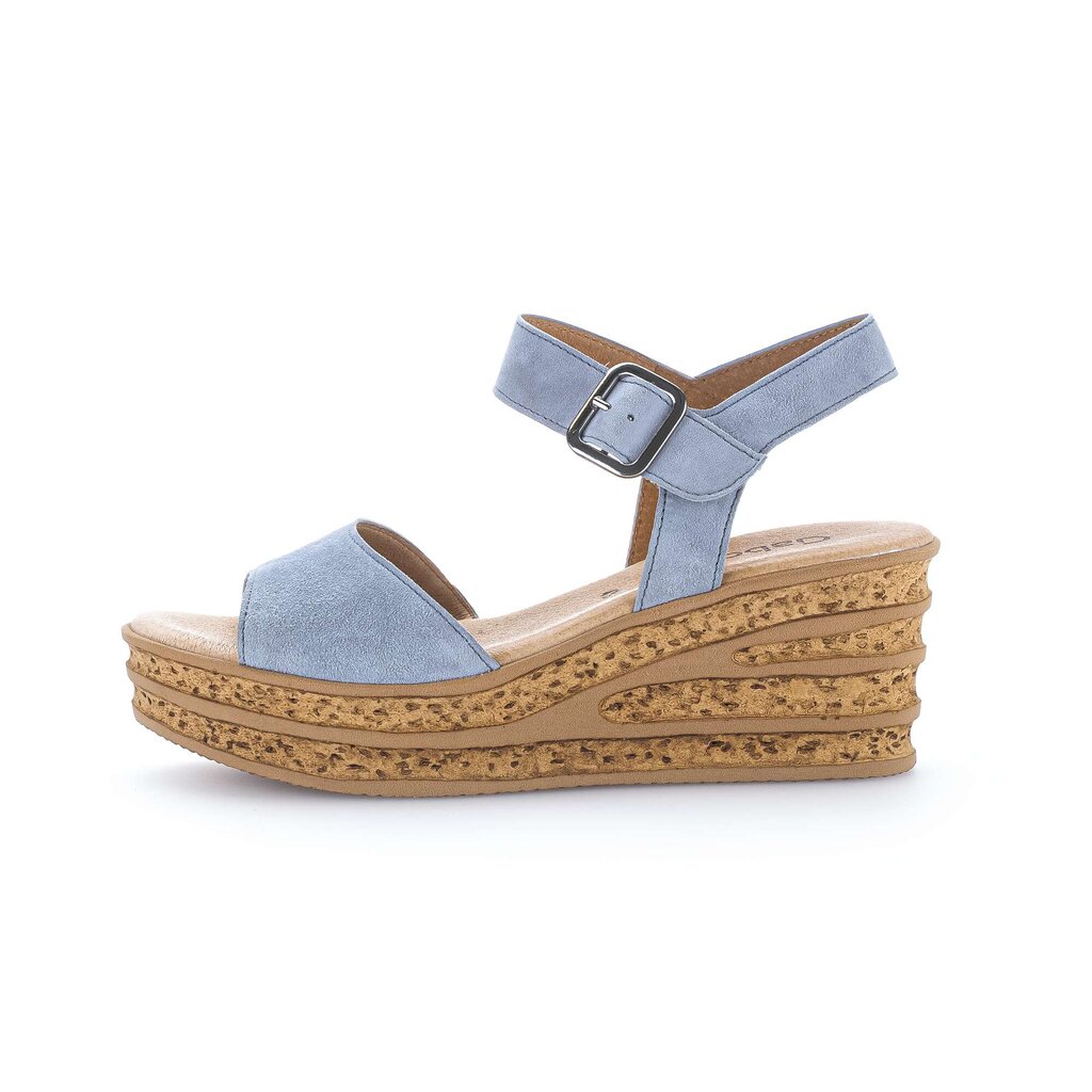 Gabor fashion Keilsandalette blau