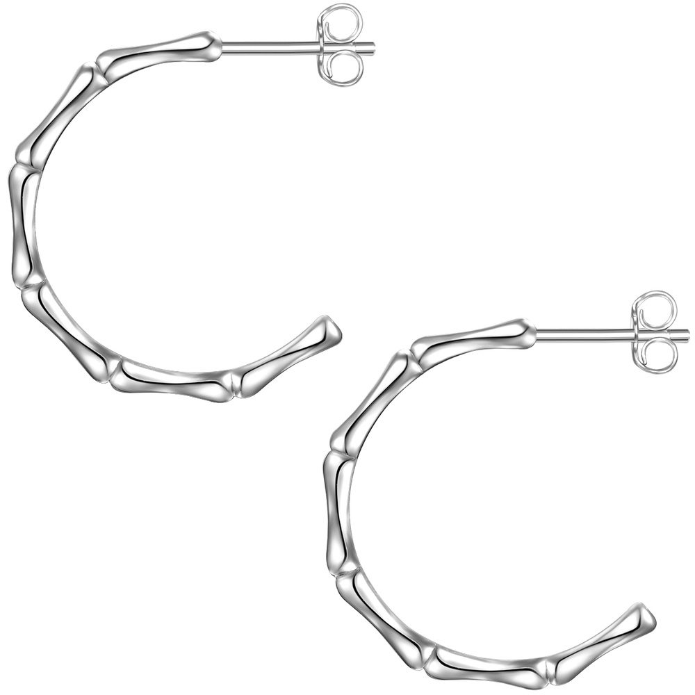 Glanzstücke München Créoles en argent Argent sterling en Argent Boucles d'oreilles