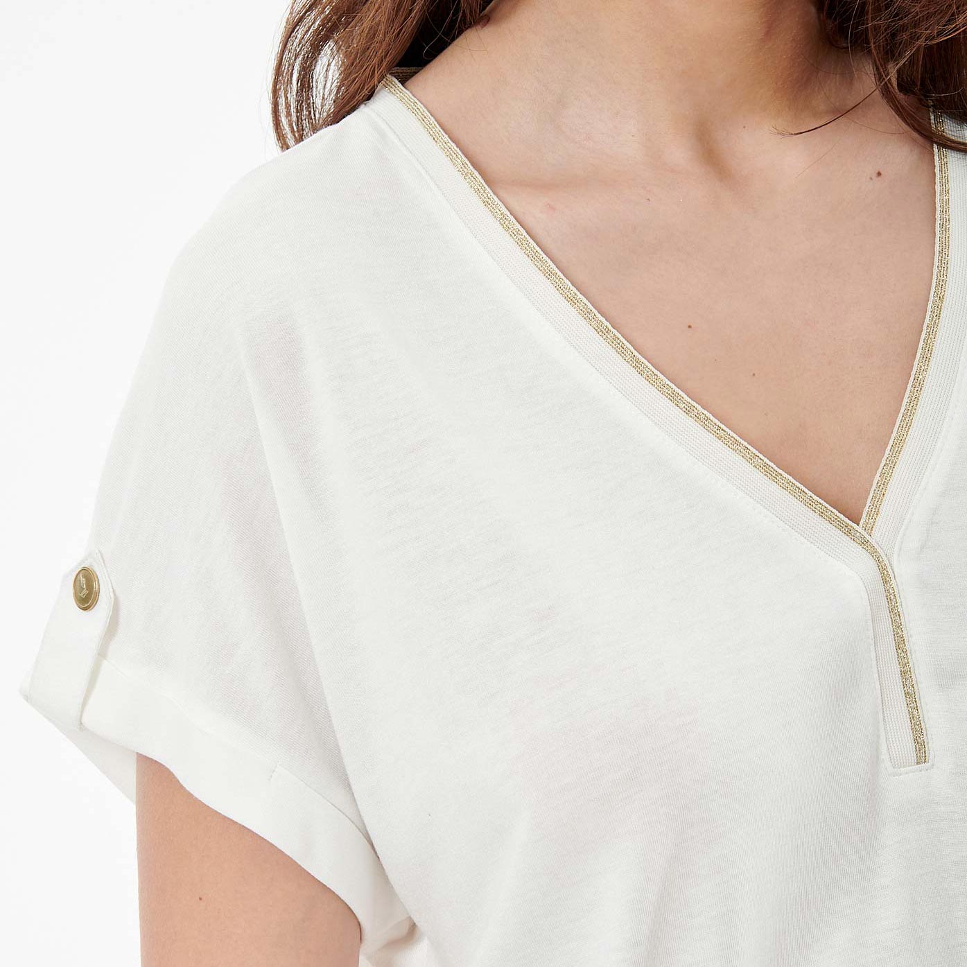 LANDO  T-shirt blanc femme