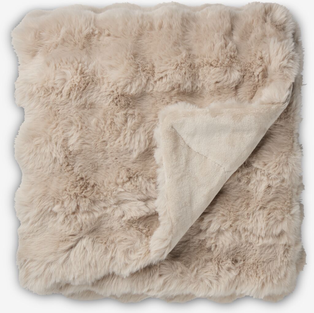 Treliça de pele CORN POPPY 130x170 bege