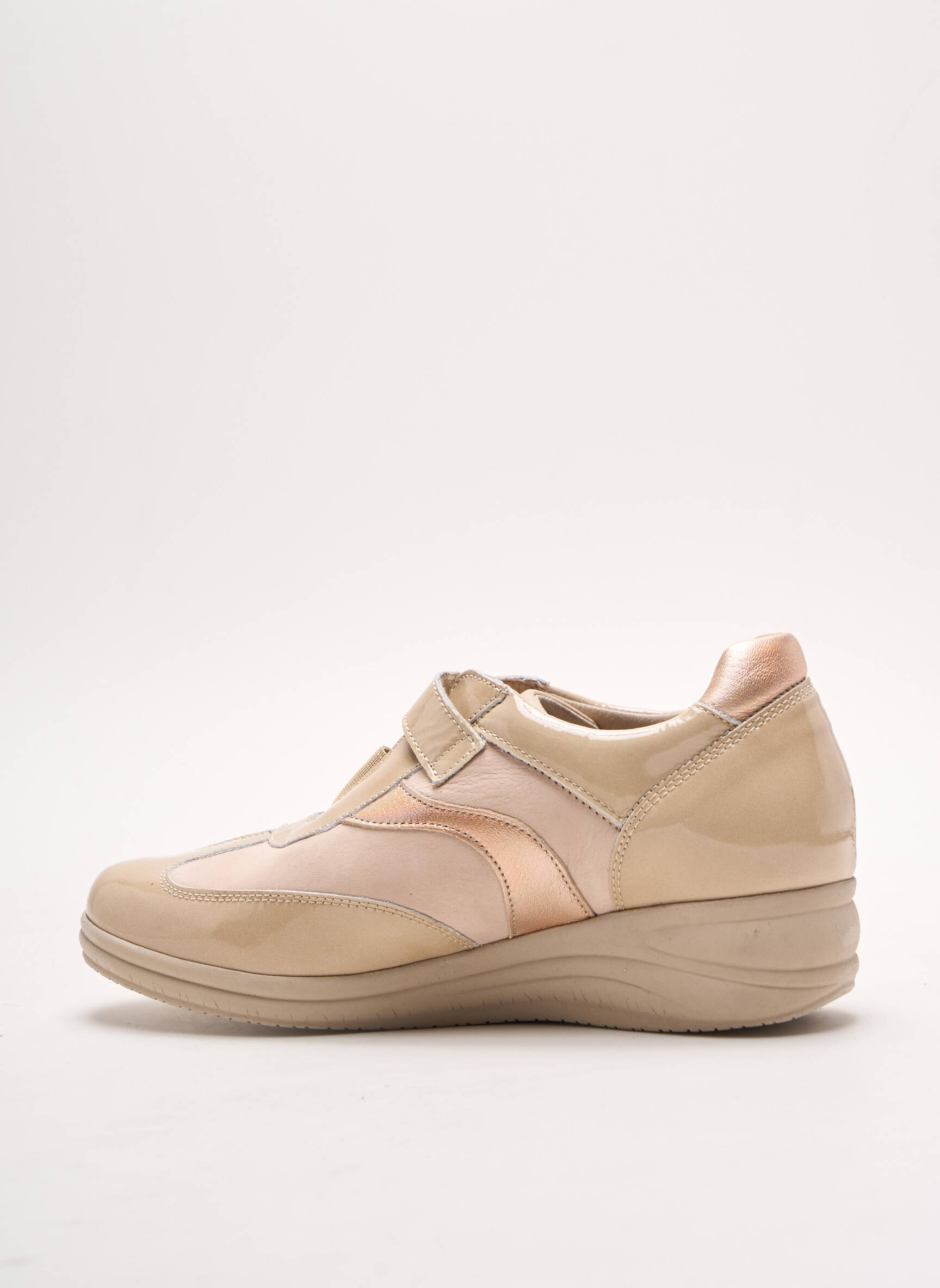 Baerchi Baskets Femme couleur beige