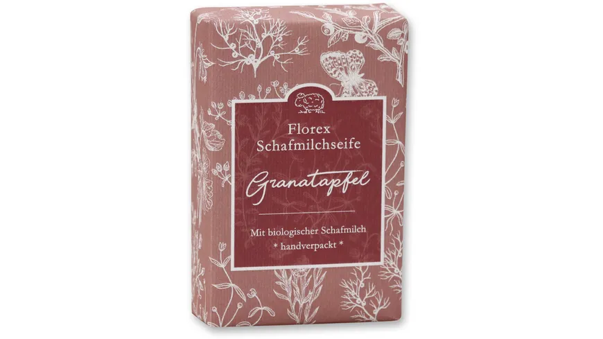 Florex Schafsmilchseife Granatapfel 150 g