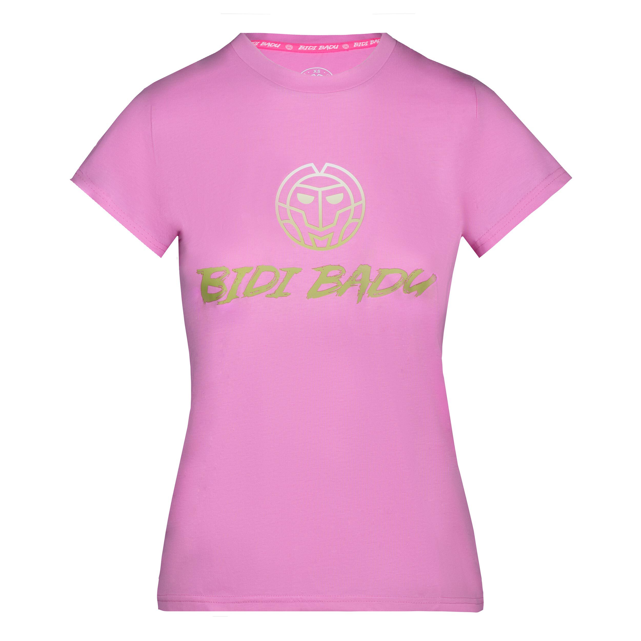 Lamia Basic Logo T-Shirt Damen - Rosa