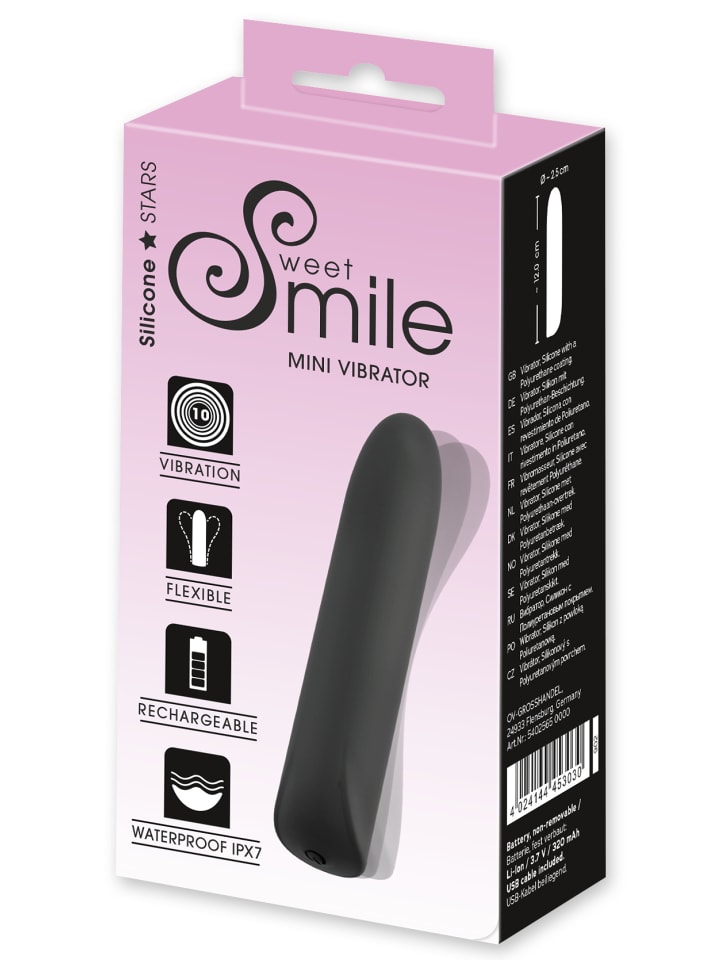 Sweet Smile Minivibrator Mini Vibrator in schwarz günstig kaufen 12
