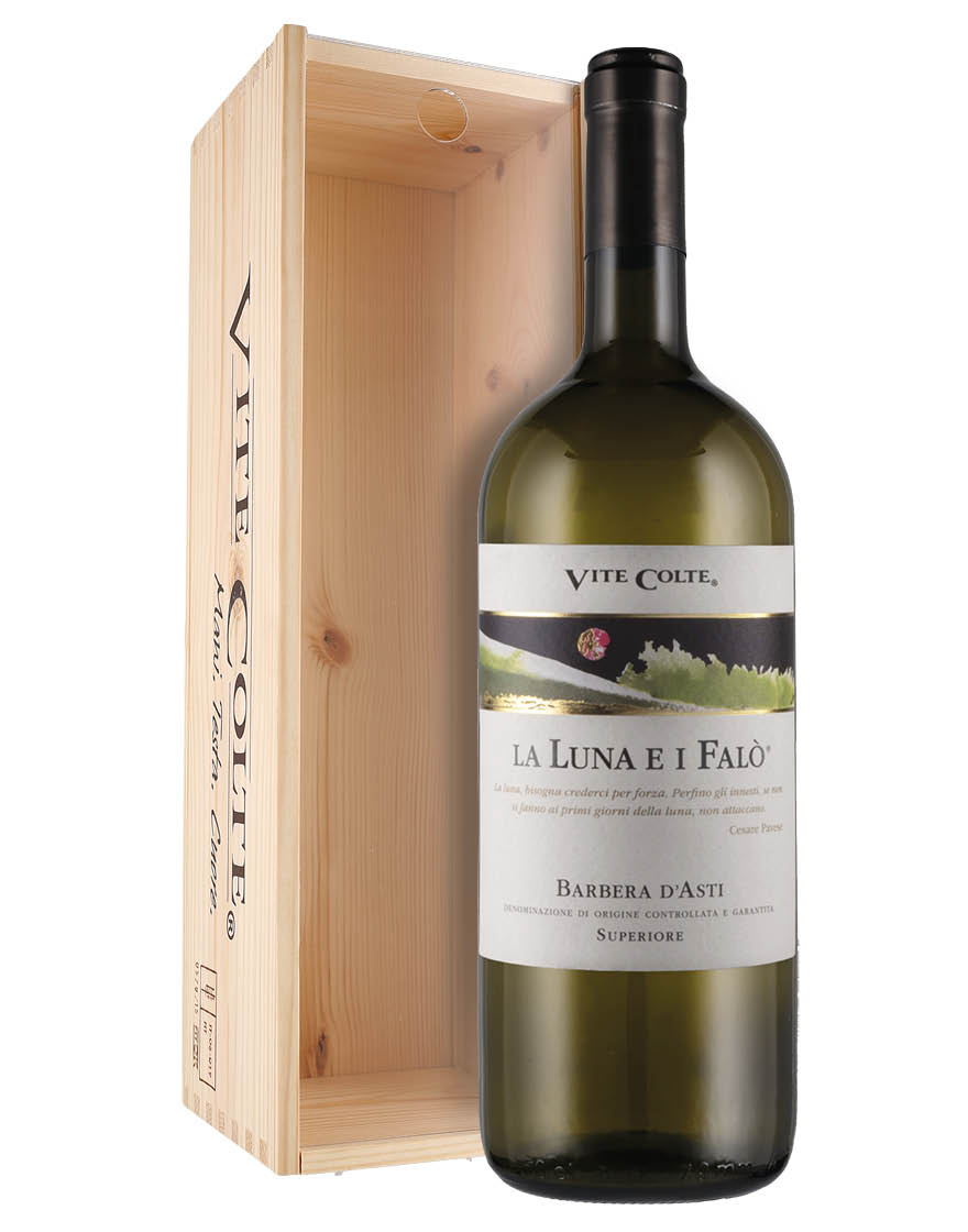Barbera d'Asti DOCG La Luna e i Falò 2020 Vite Colte Magnum 1,5 ℓ, Caisse bois