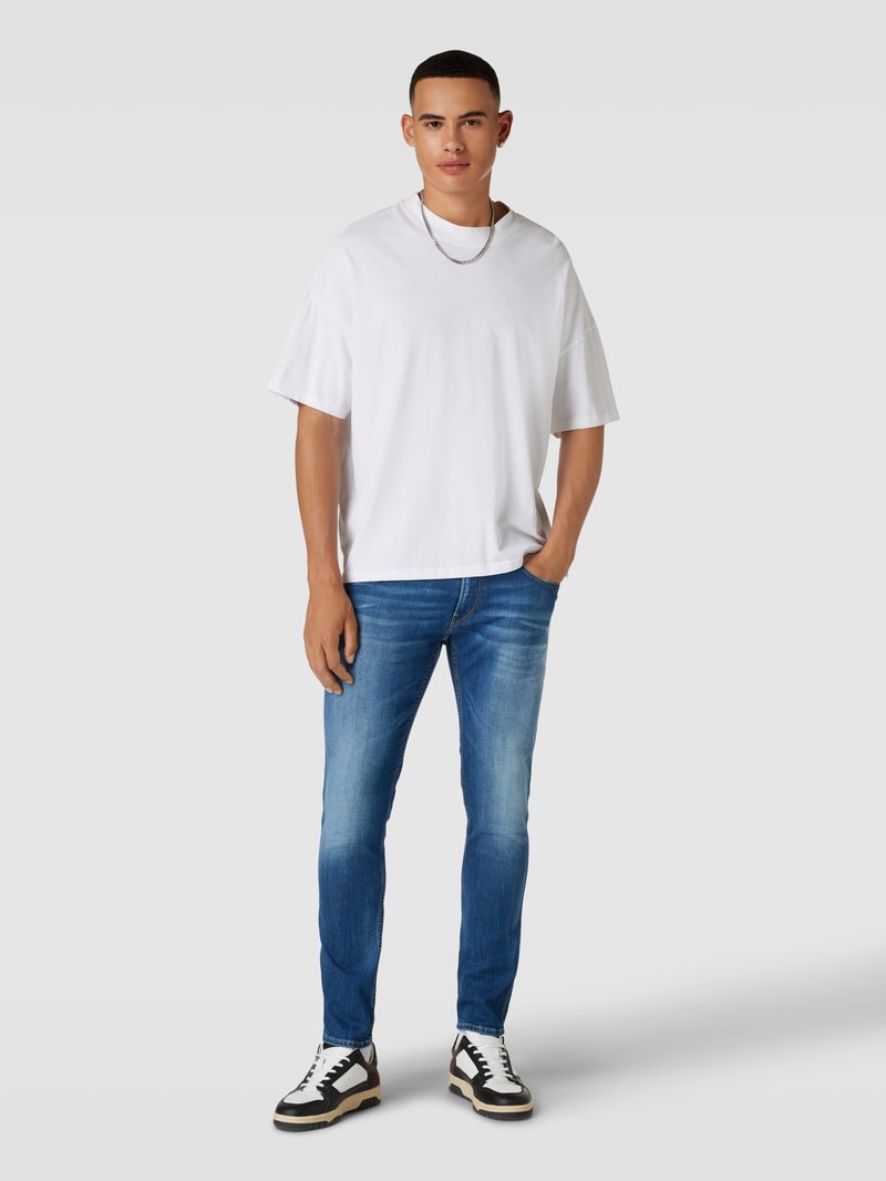 Jeans im 5-Pocket-Design Modell 'ANBASS' in jeans