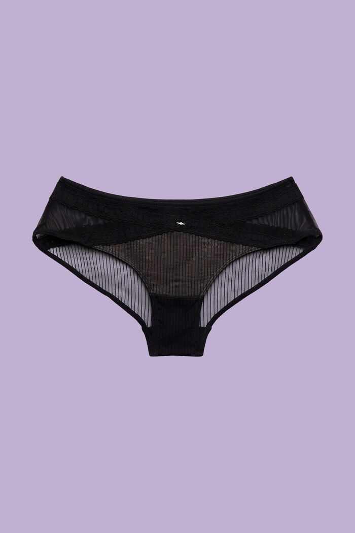 Brazilian Hipster-Shorts aus Mesh