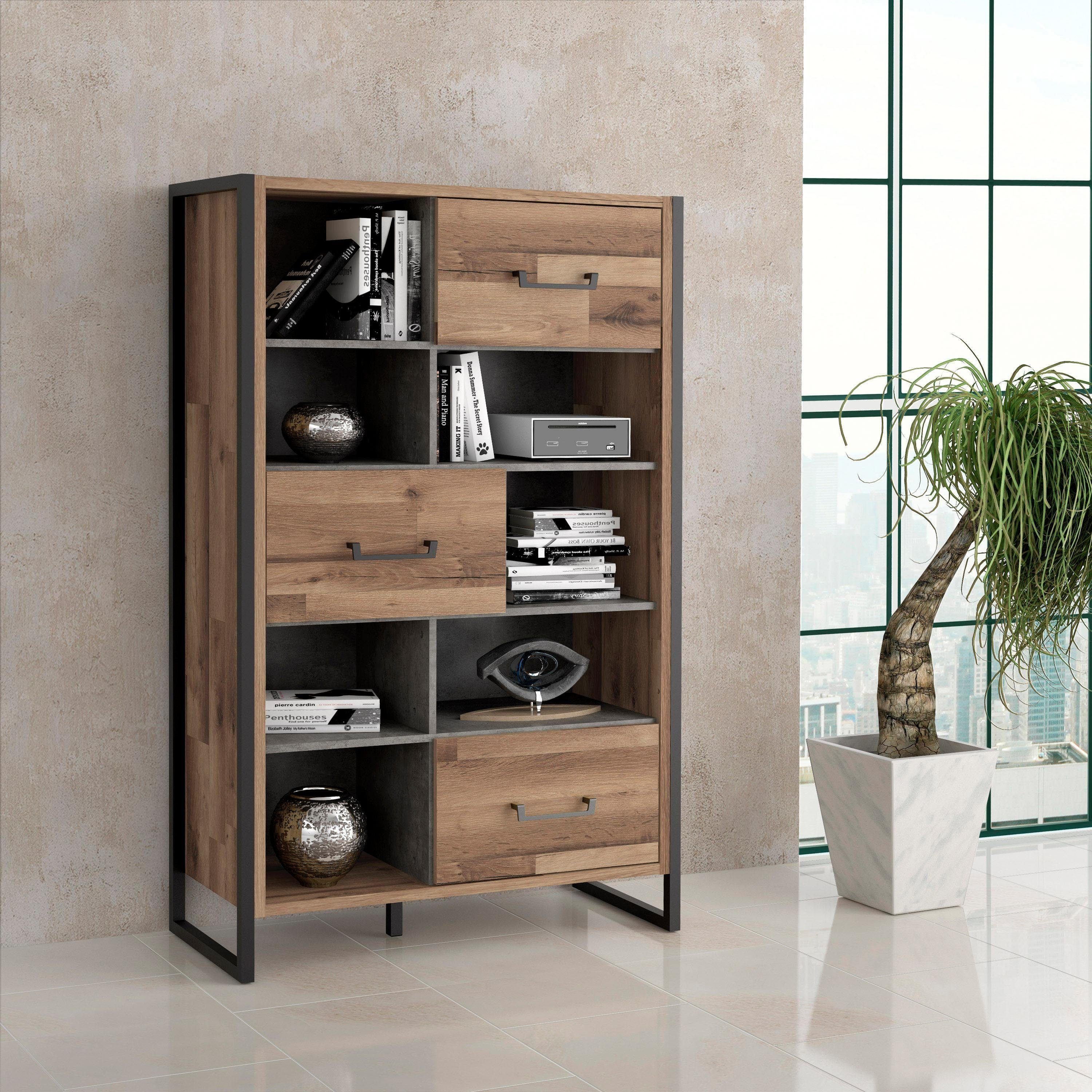 FORTE Aktenregal HUD, Breite 94 cm