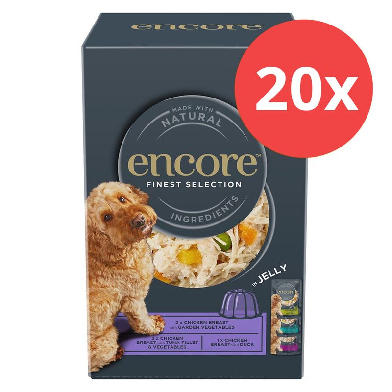 Sparpaket Encore Jelly Pouch Mix 20 x 100 g