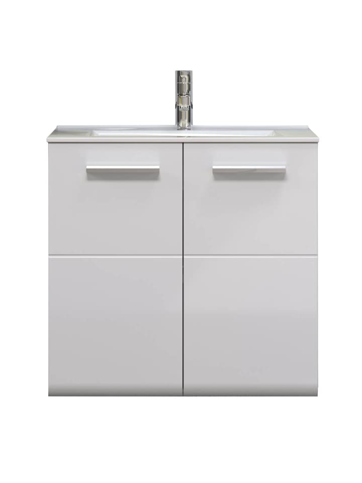 ebuy24 Waschbeckenunterschrank Riva Weiß 62 x 47 cm günstig kaufen onesize