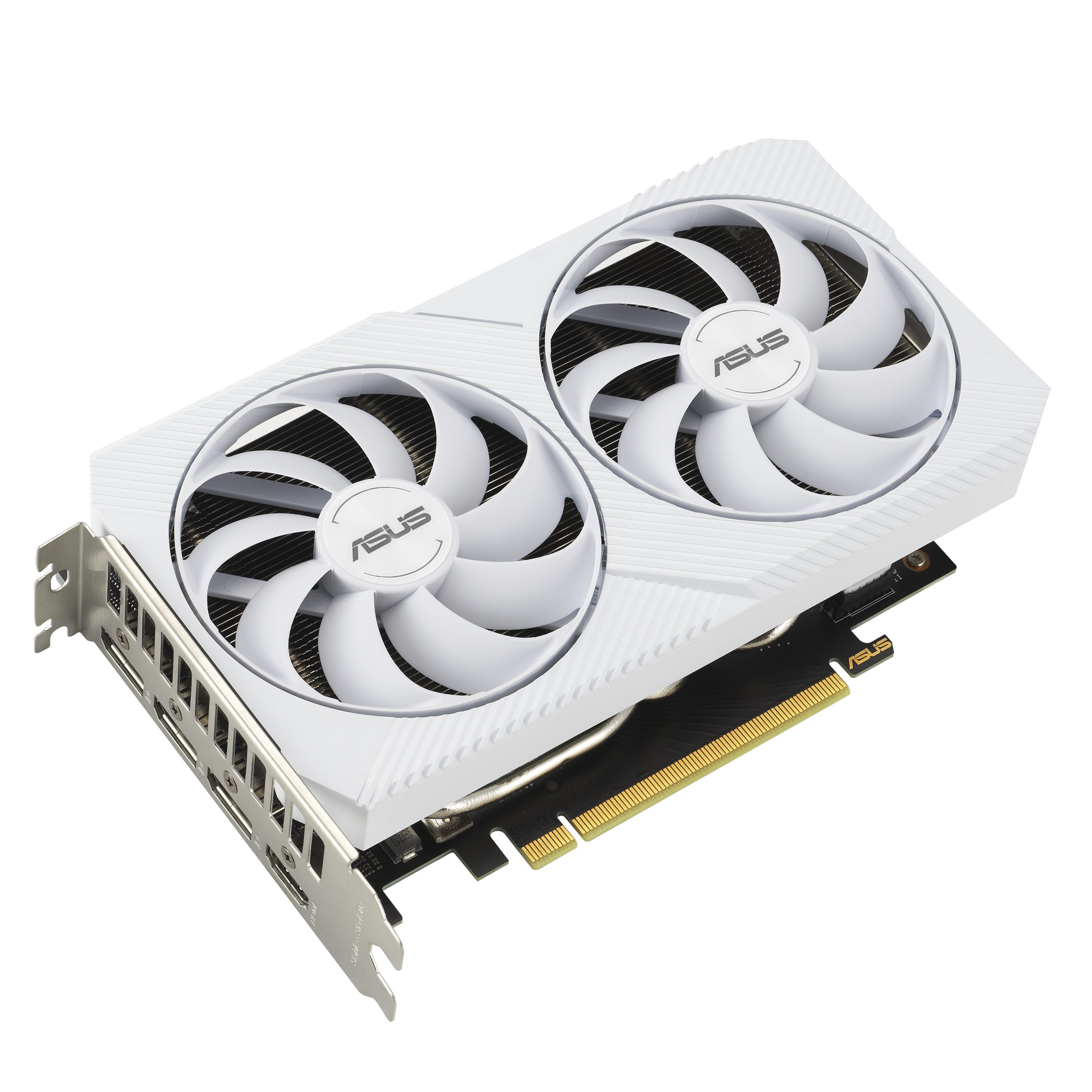 Asus DUAL-RTX3060-O8G-WHITE Grafikkarte (8 GB, GDDR6)
