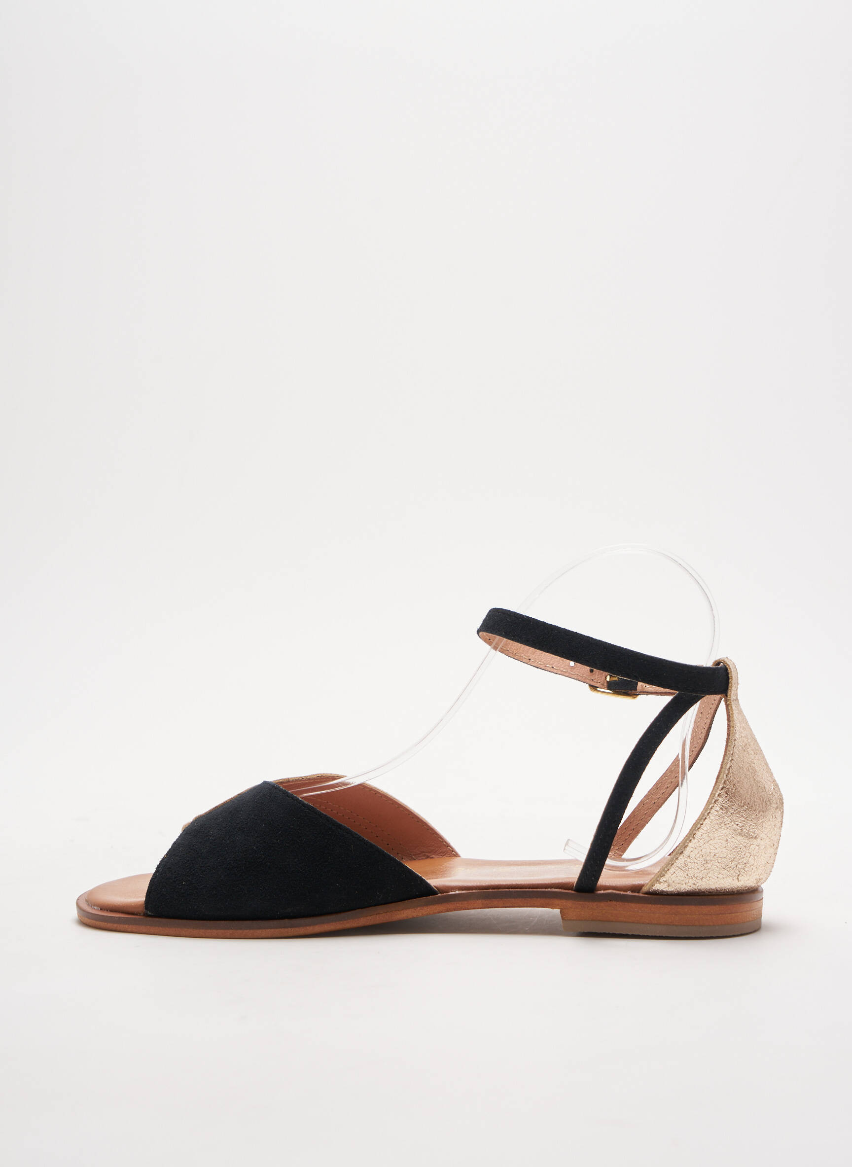 L Atelier Tropezien Sandales Nu Pieds Femme couleur noir