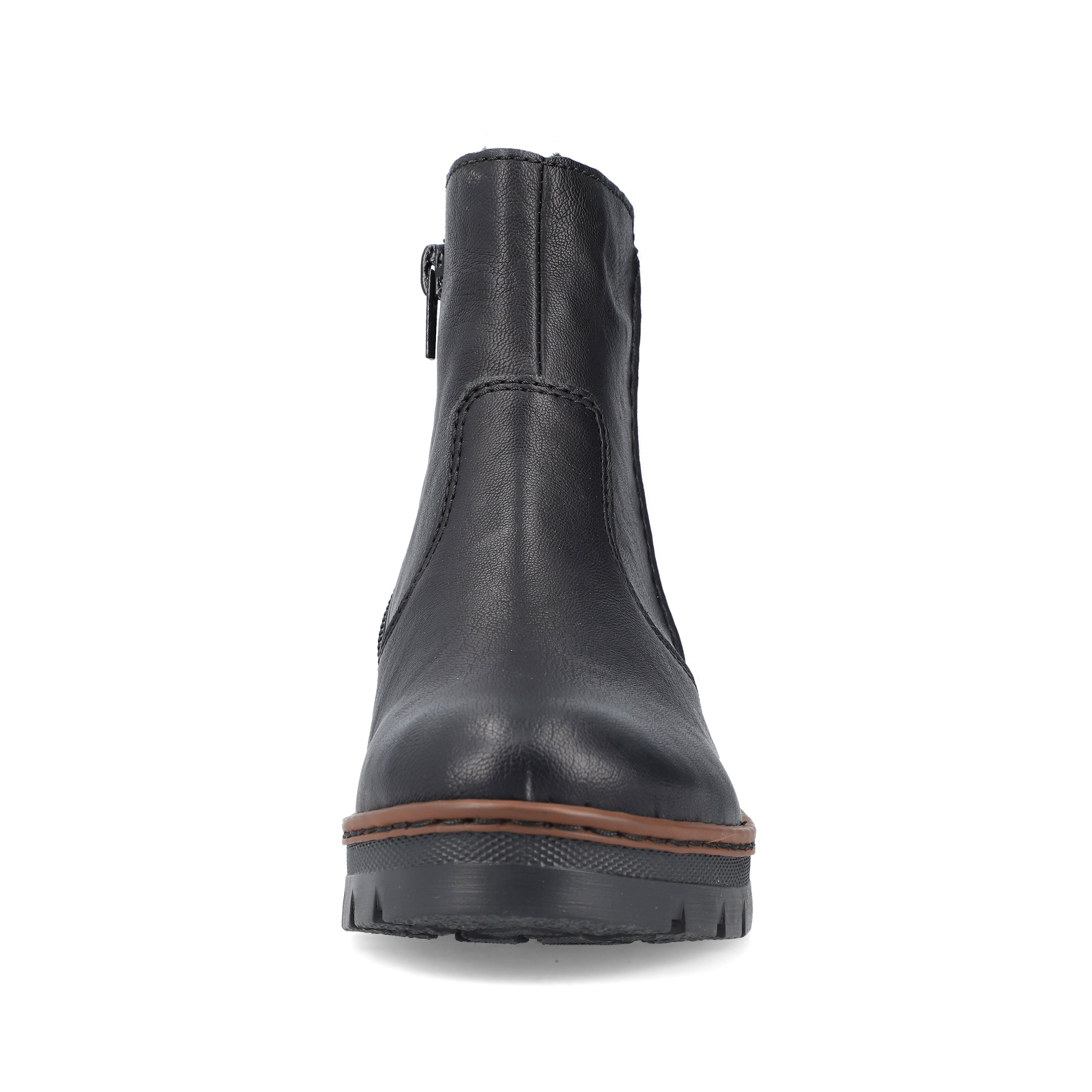 Rieker Damen Kurzstiefel graphitschwarz