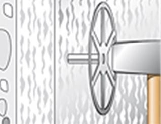 Fischer 80892 Izolačná zátka DHK 45/40 pre pevnú izoláciu 250 kusov