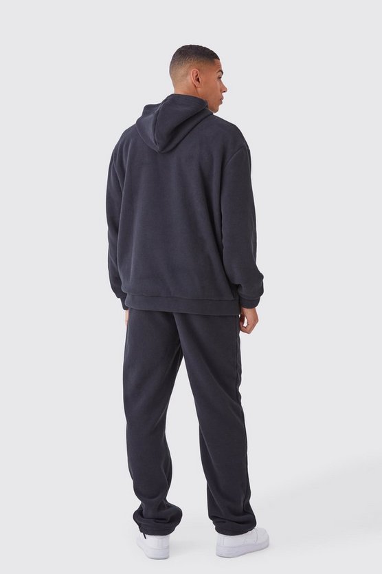 Oversize Man Hoodie aus Microfleece