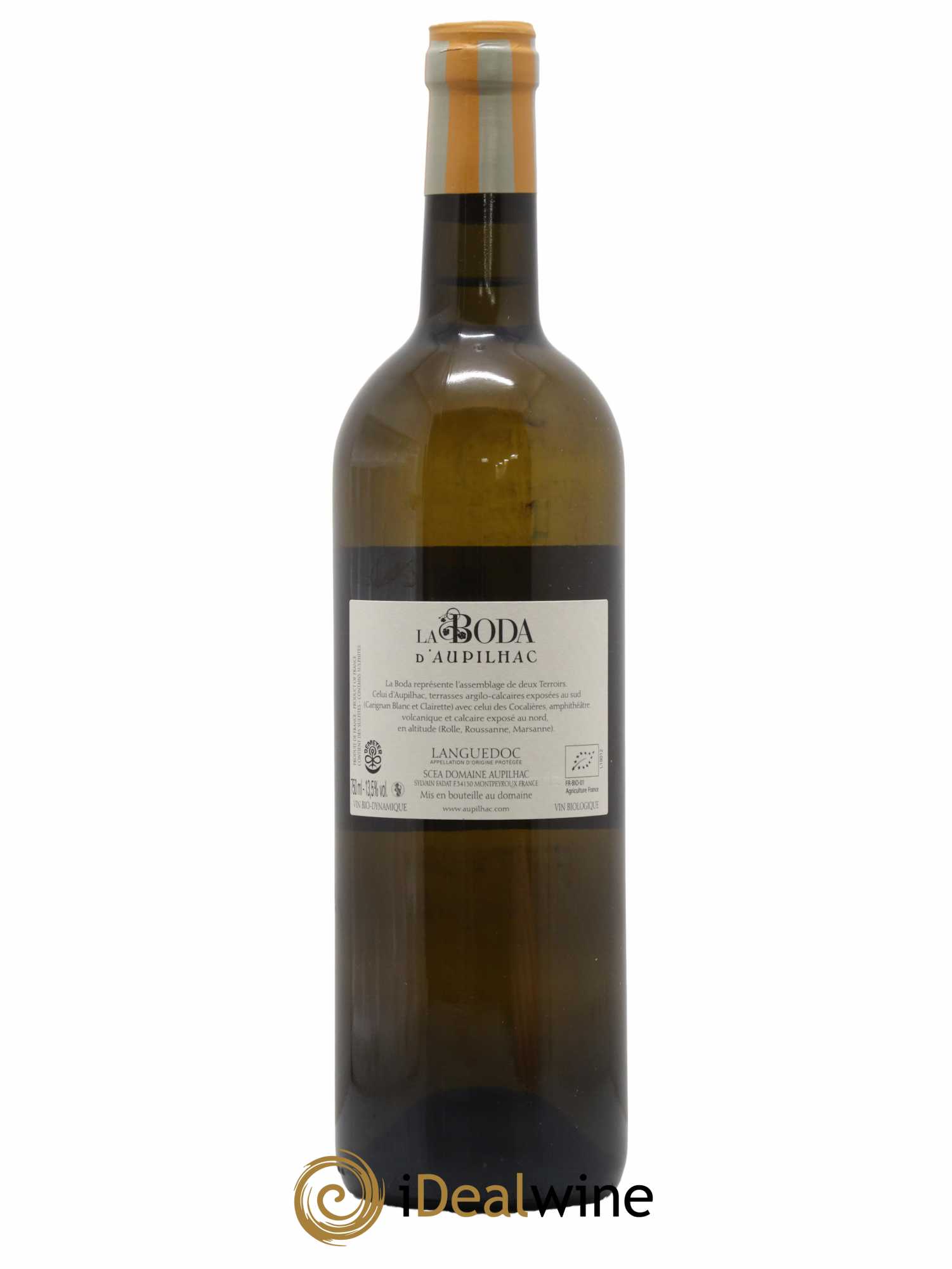 Languedoc Domaine d'Aupilhac La Boda Sylvain Fadat  2020 - Lot de 1 Bouteille