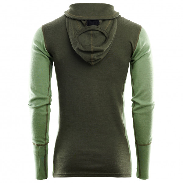 Aclima - Warmwool Hood Sweater Zip - Merinopullover