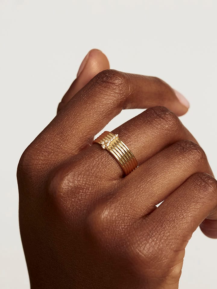 PDPAOLA Vergold. Ring 