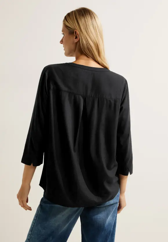 CECIL Viskose Bluse in Unifarbe