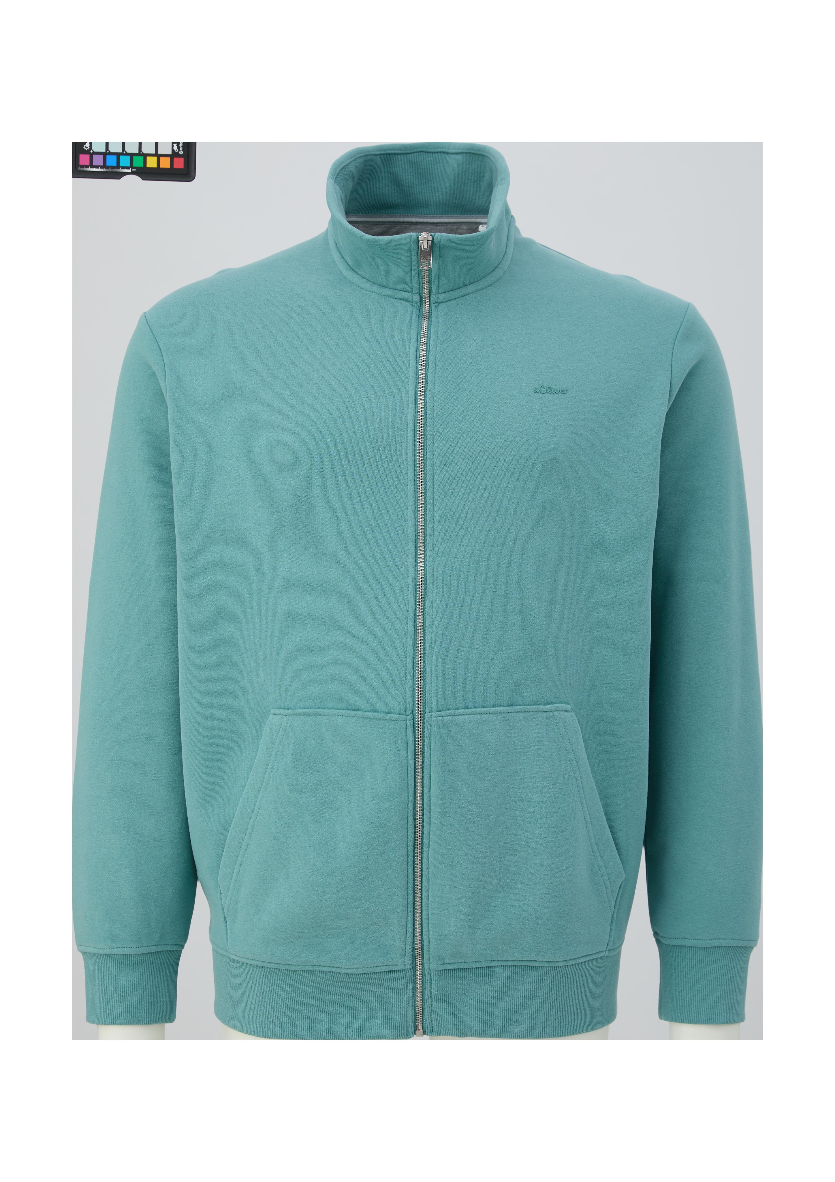 Sweatshirtjacke mit Reißverschluss  2143404-6557