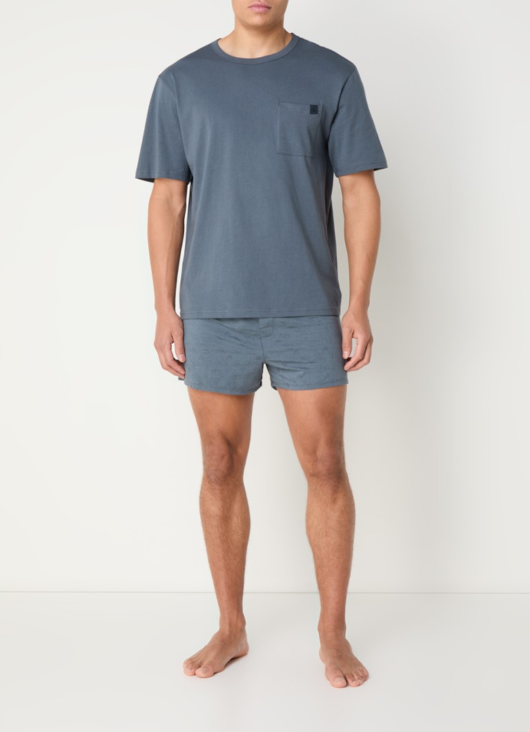 Calvin Klein pajama set with chest pocket