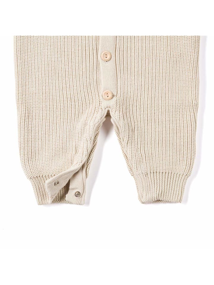 Hofbrucker Strickoverall in beige günstig kaufen 62/68