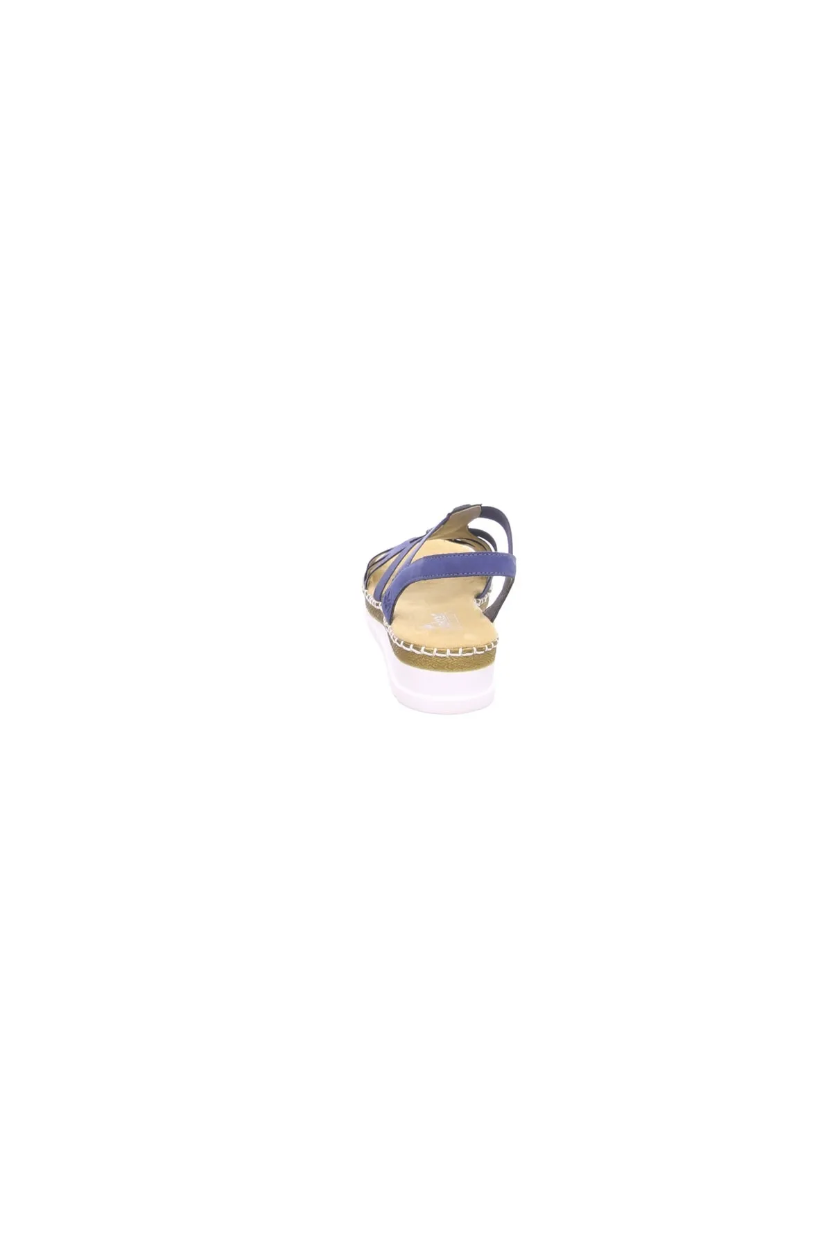Rieker  Sandalette - Dunkelblau - Flacher Absatz