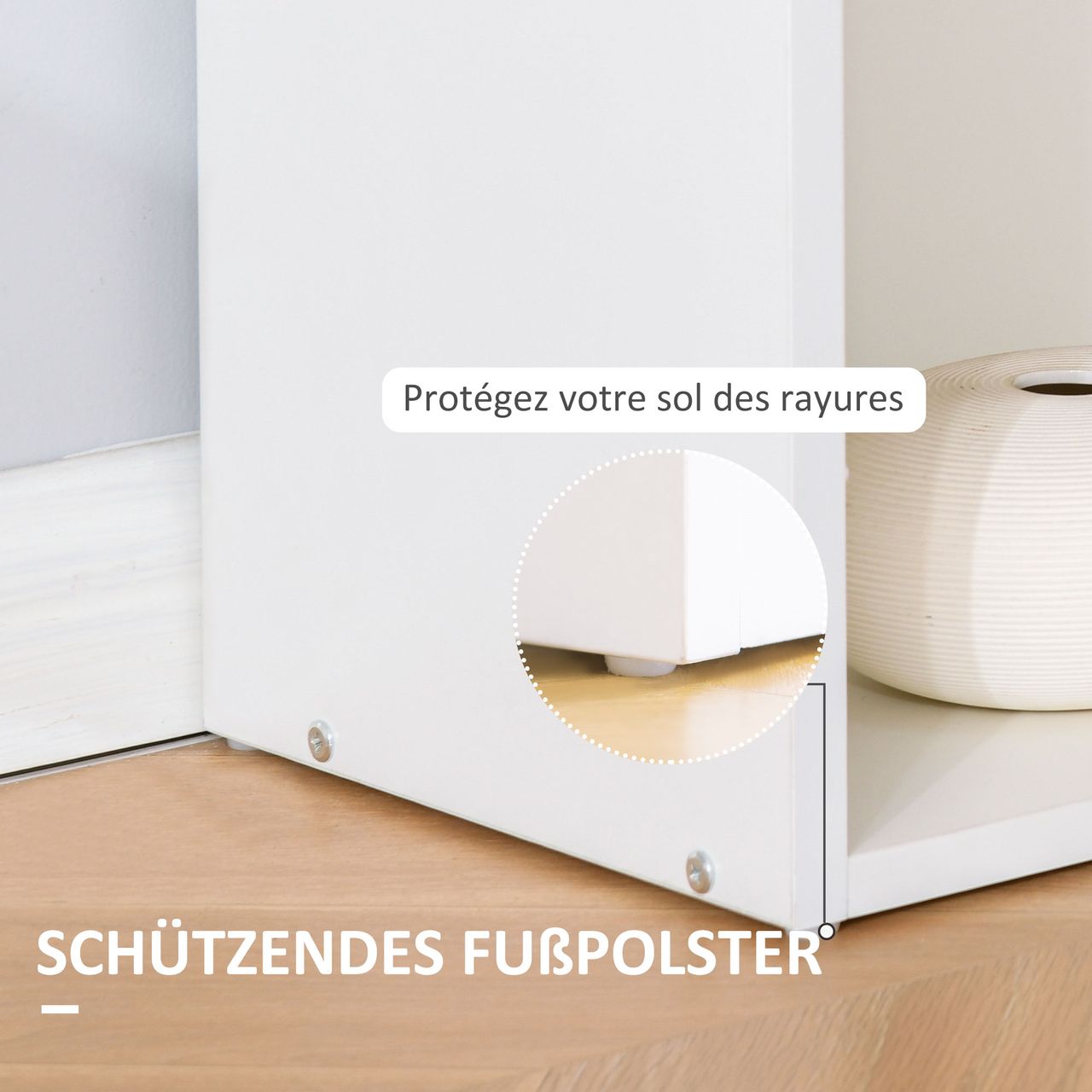 HOMCOM Schreibtisch Esstisch mit Regal Computertisch Arbeitstisch Laptoptisch