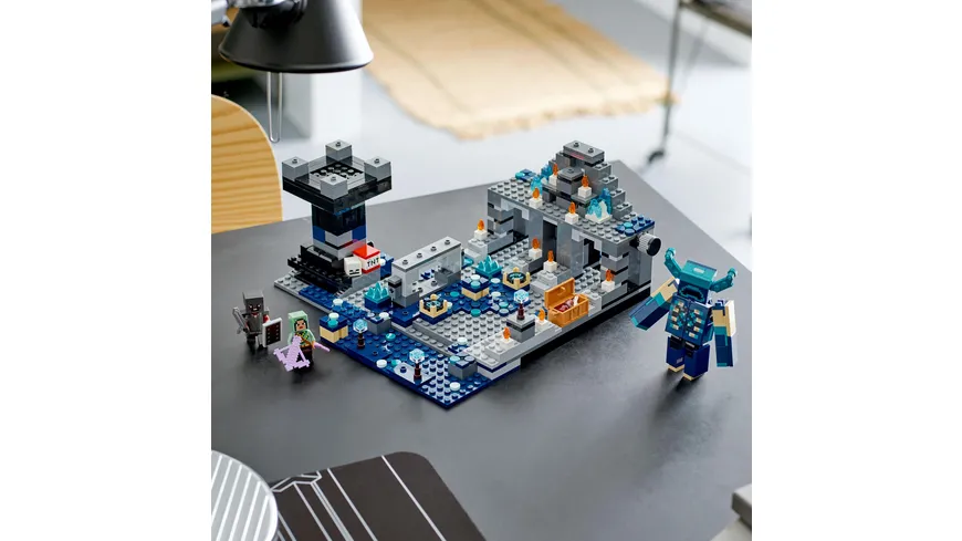 LEGO Minecraft 21246 Das Duell in der Finsternis, Spielzeug mit Figuren