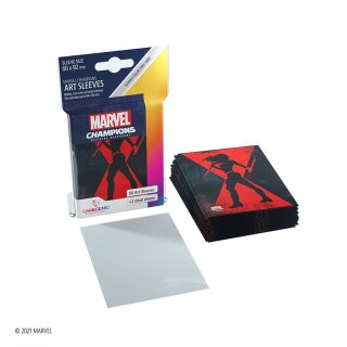 Gamegenic - Marvel Champions Art Sleeves - Black Widow (50+1)