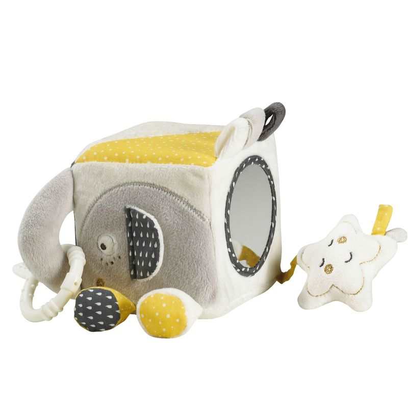 Cube d'activités Bébé et Babyfan de taille 9x9cm