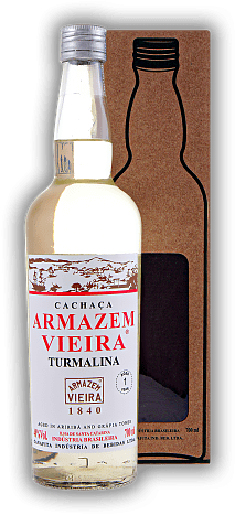 Armazem Vieira Cachaca TURMALINA Armazem Vieira Cachaca TURMALINA  Alter 1 J. - 0,7	 Liter - Vol 40%