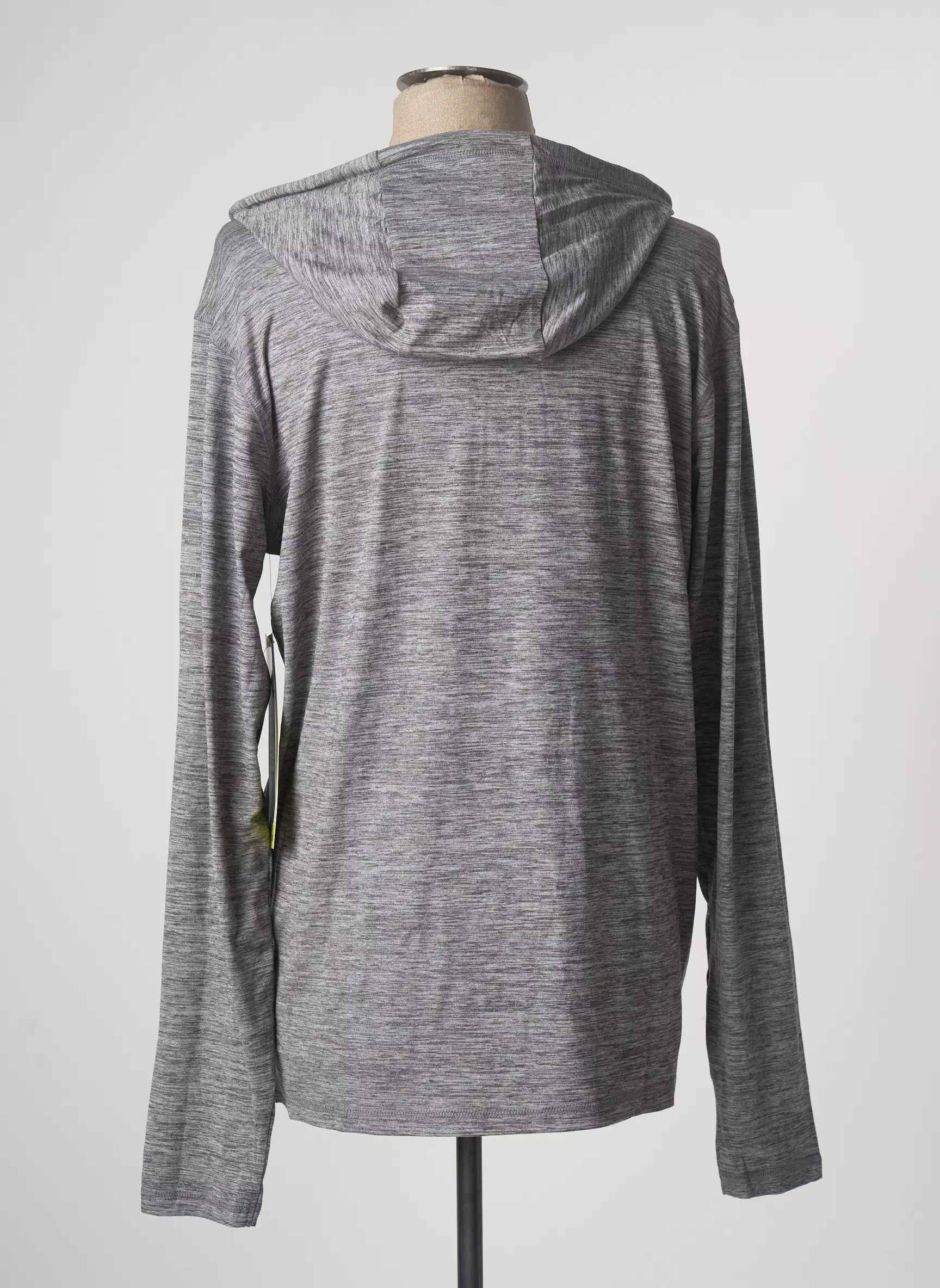 Hero By John Medoox Sweat Capuche Homme couleur gris