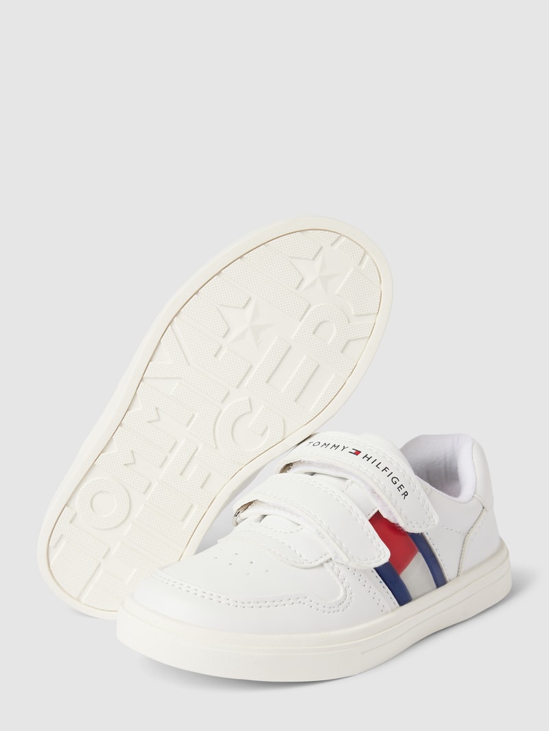Sneaker mit Label-Details Modell 'JUICE' in weiß