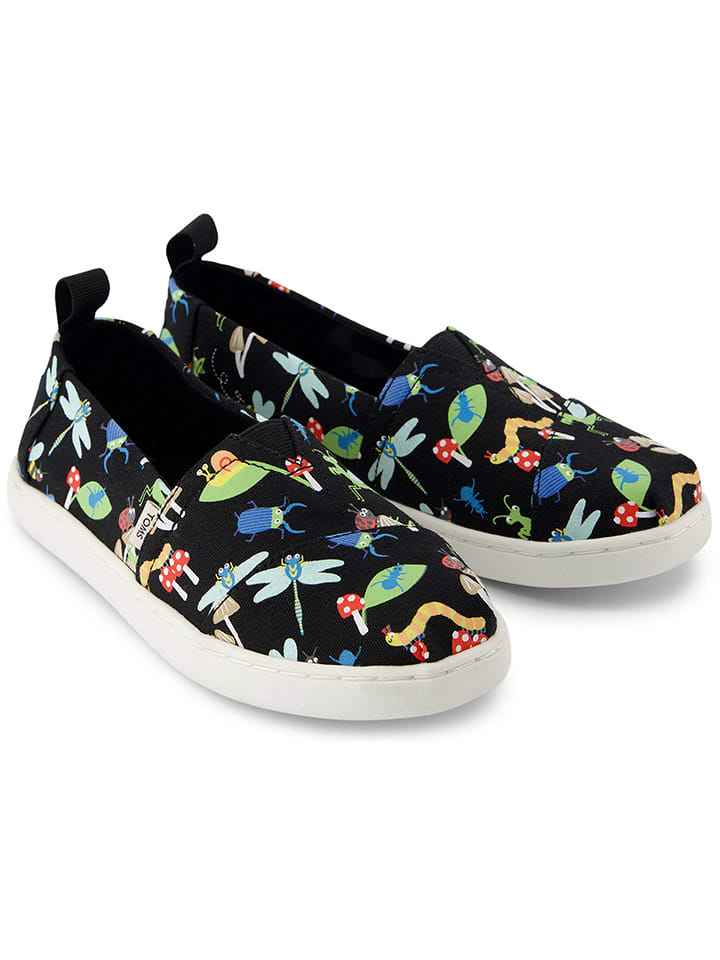TOMS Slipper in Schwarz günstig kaufen