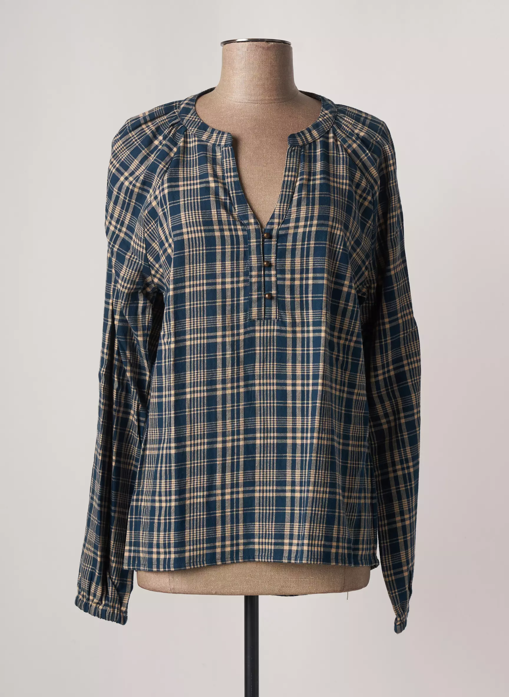Cream Blouses Femme couleur bleu
