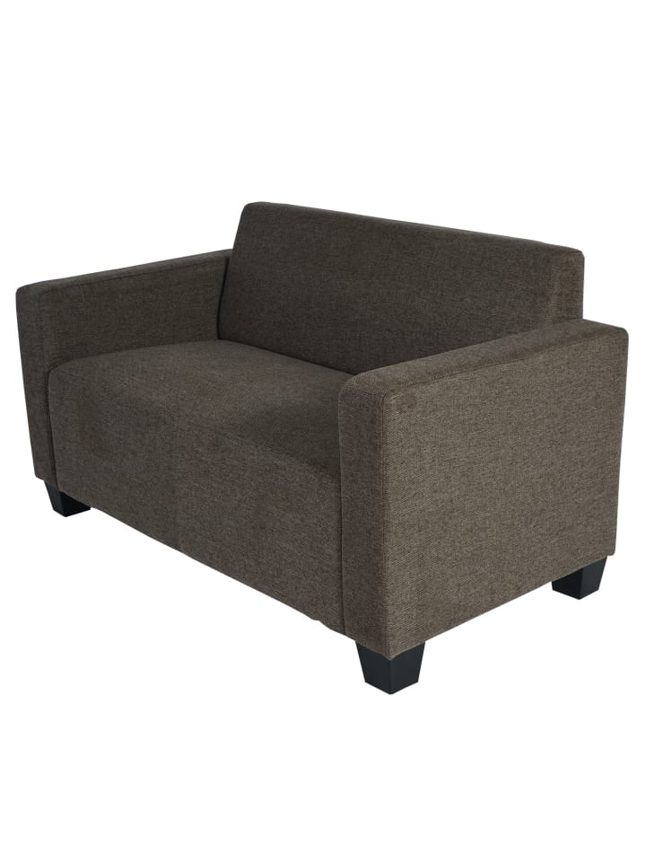 MCW Sofa-Garnitur 2x 2er Sofa Moncalieri, Braun günstig kaufen onesize