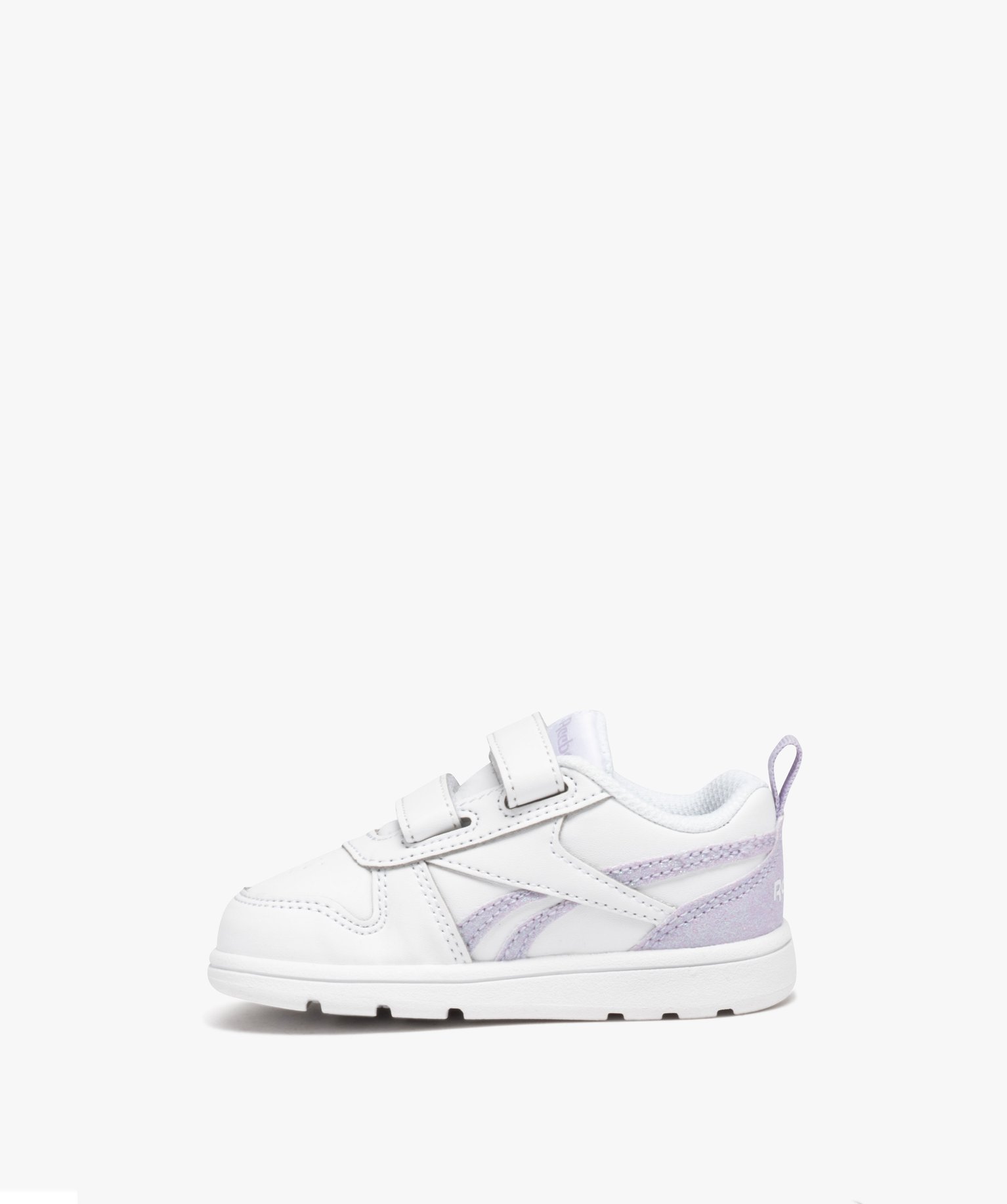Baskets bébé fille à scratch - Reebok blanc | GEMO