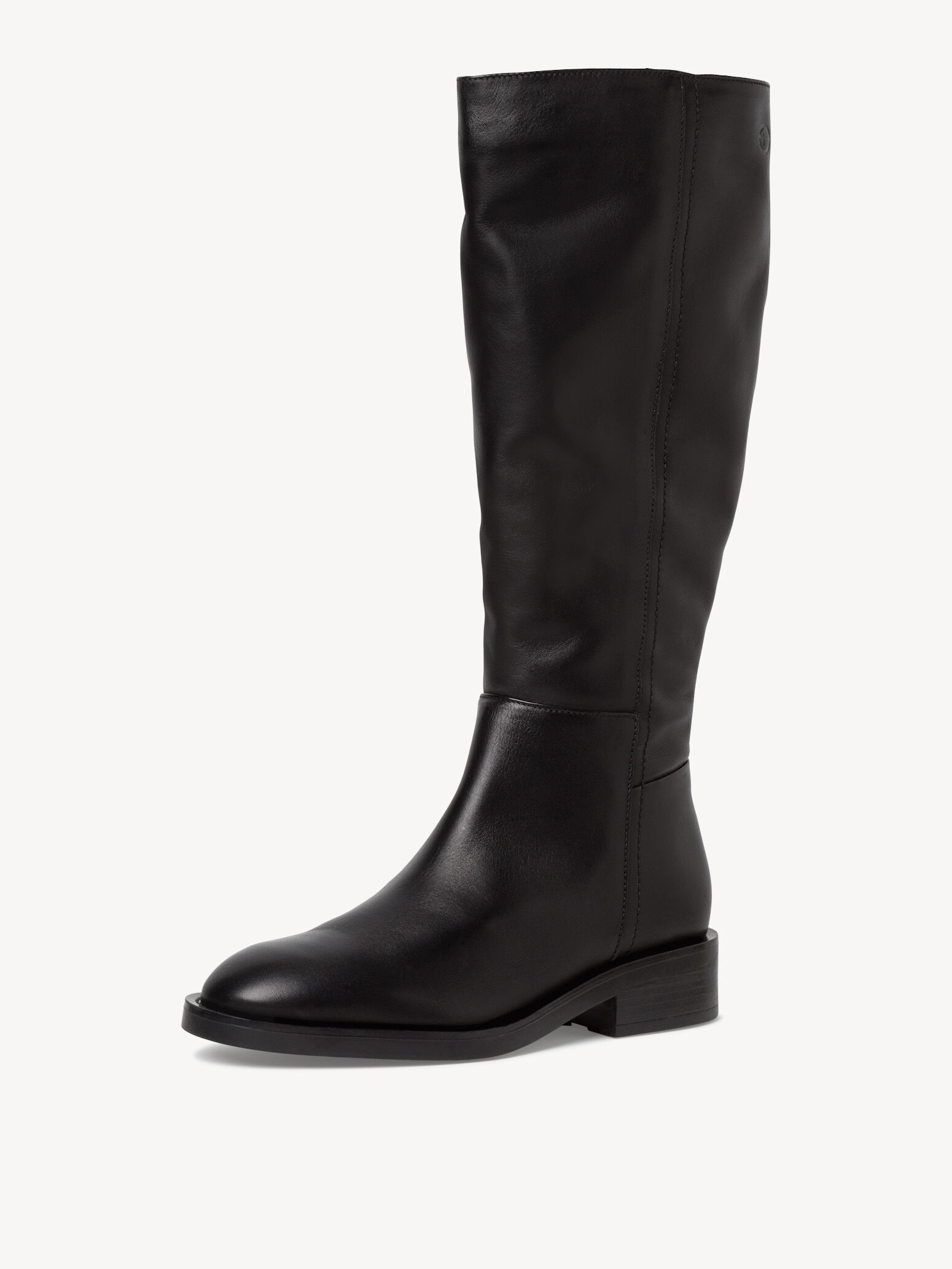 Bottes en cuir - noir