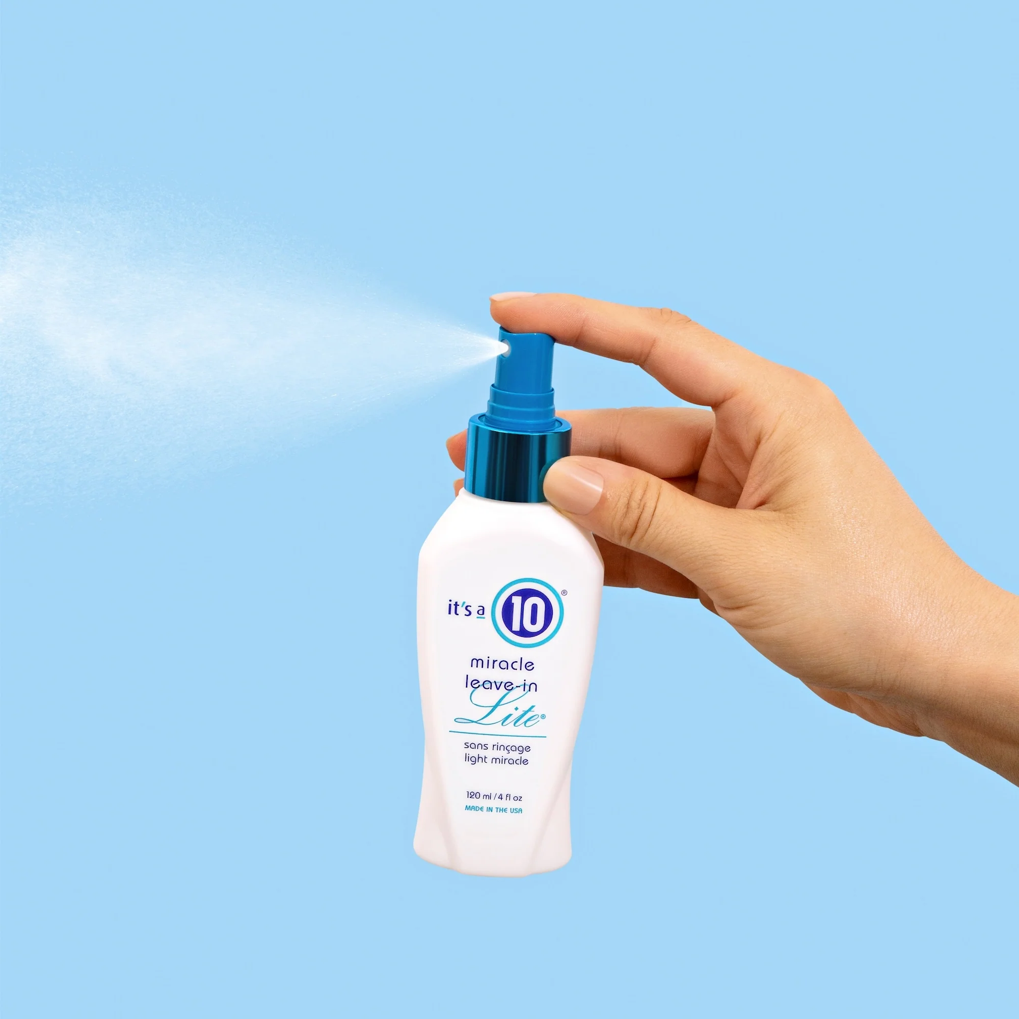 Acondicionador sin enjuague ligero y voluminizador Miracle de la colección Voluminizador - Acondicionador hidratante para el cabello
