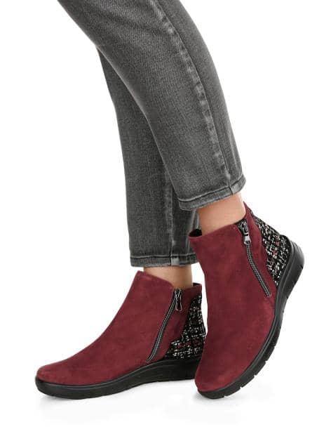 Stiefelette mit Luftpolsterlaufsohle