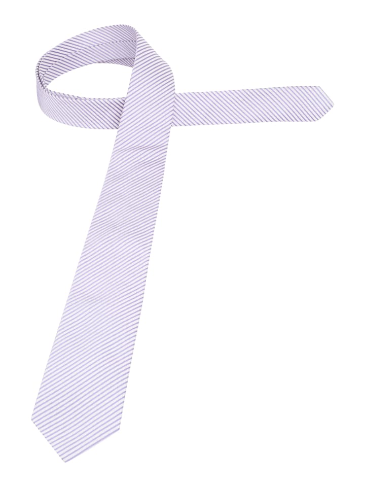 Eterna Krawatte in weiß/lila günstig kaufen onesize